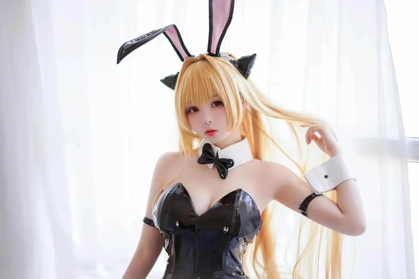 嶋葵 – NO.04 网袜兔女郎 [40P]插图4